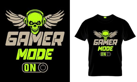 Elevating Your Brand with a Gamer Mode Custom T-Shirt Design