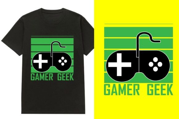 Gamer Geek T-Shirt Design: Crafting Identity in a Digital Culture