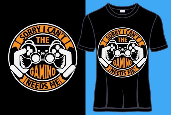 Gamer Saying Typography: Wear Your Gaming Identity