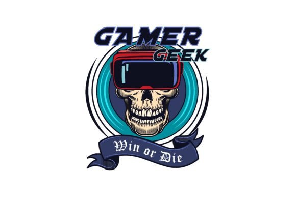 How to Use Retro Badge with Skull in VR Glasses Vec in Modern Creative Workflows