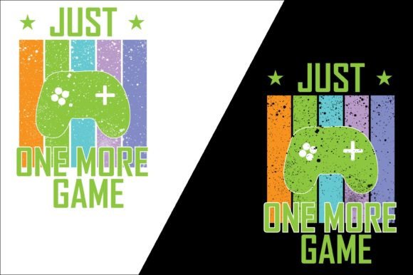 Just One More Game: Crafting the Perfect Gaming T-Shirt Design