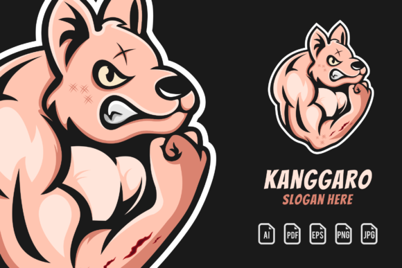 Kanggaro: The Ultimate Vector Logo Template for Modern Creators