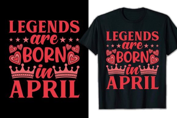 Legends Are Born in April: Celebrating Identity Through Design