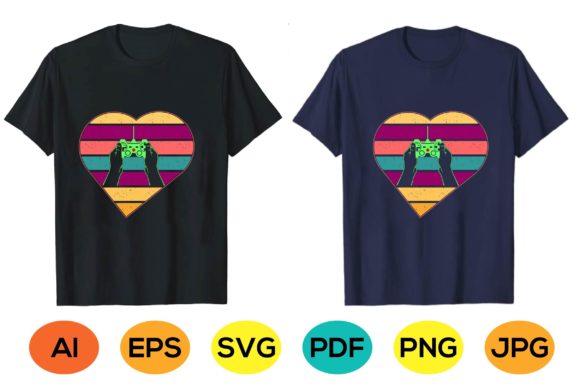 Level Up Your Valentine's Day Merch with a Valentine Gamer T-shirt Design