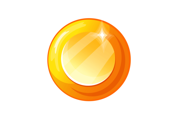 The Circle Jewel Gem Fantasy Orange: More Than a Digital Glow