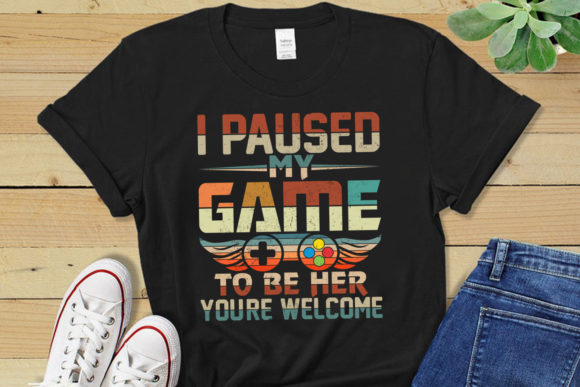 The Practical Guide to the I Paused My Game To Be Here T-Shirt Design